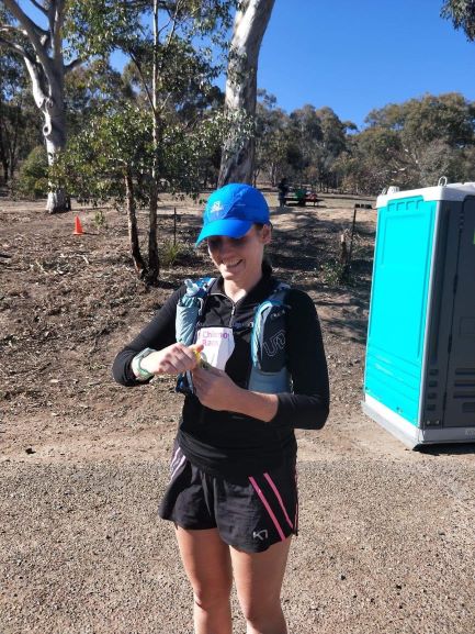 The Icebreaker Zone 200 Half Zip top in action